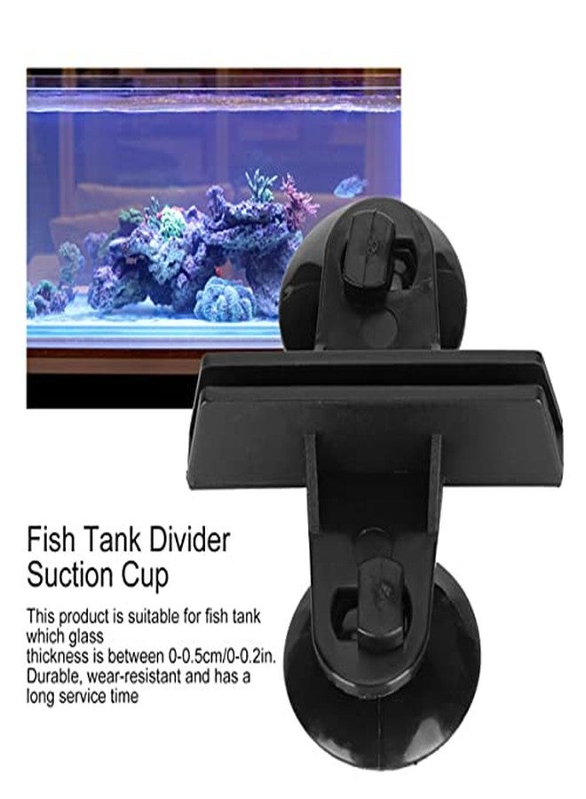 مشابك زجاجية لفصل أحواض السمك من VAYINATO® باللون الأسود | مشابك شفط لعزل أحواض السمك (عبوة من 5 قطع) من Petzlifeworld - Image 5